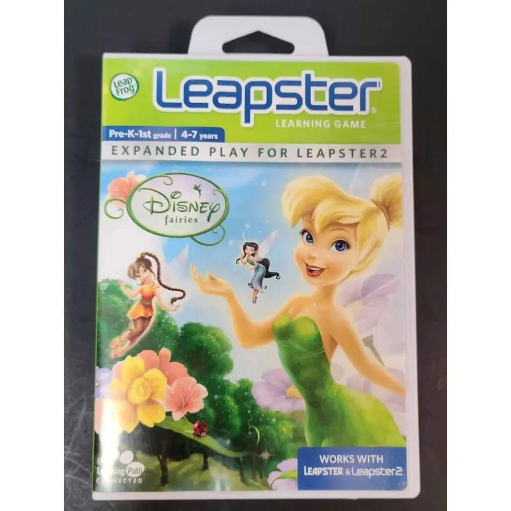 Leapster Learning Games Disney Fairies & Dora the Explorer Camping Adventure